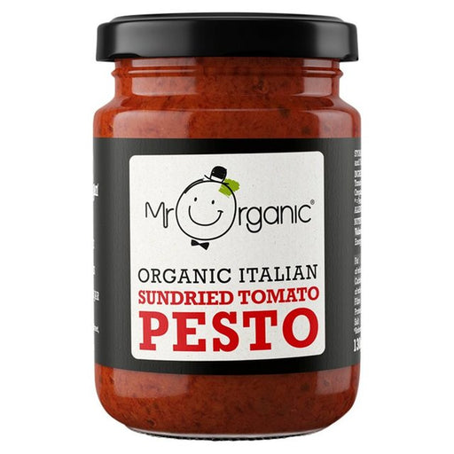 Mr Organic Vegan Sundried Tomato Pesto 130g Botiga