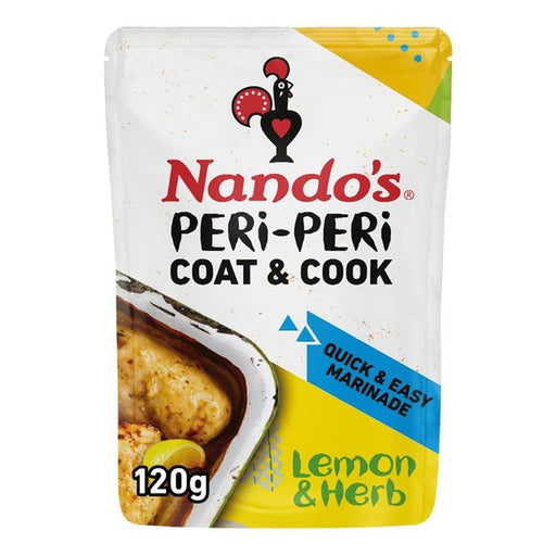 Nando's Coat 'n Cook Lemon & Herb Peri Peri Marinade 120g Botiga