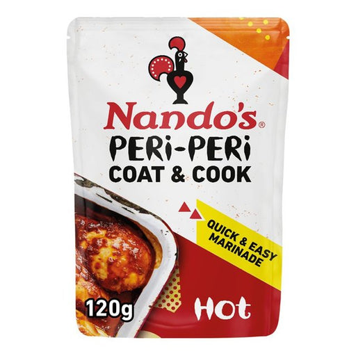 Nando's Coat 'n Cook Hot Peri Peri Marinade 120g Botiga