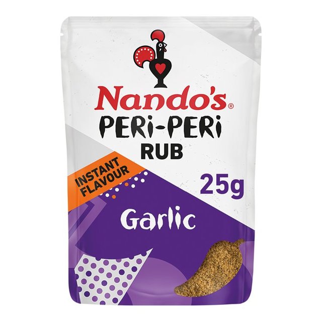 Nando's Garlic Seasoning Rub 25g Botiga