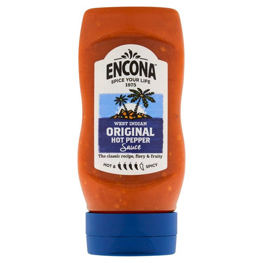 Encona West Indian Hot Pepper Sauce 285ml Botiga