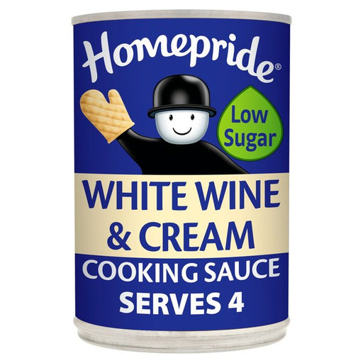 Homepride White Wine & Cream Cooking Sauce 400g Botiga