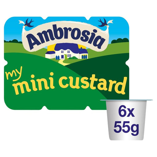 Ambrosia My Mini Custard Pots 6 x 55g Botiga