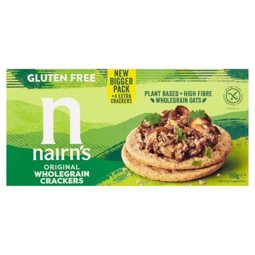 Nairns Gluten Free Wholegrain Crackers 160g Botiga