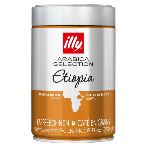 illy Monoarabica Ethiopia Yirgacheffe Beans 250g Botiga