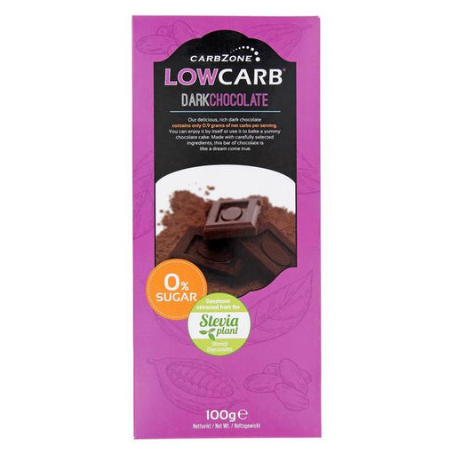 Carbzone Low Carb Dark Chocolate 70% 100g Botiga