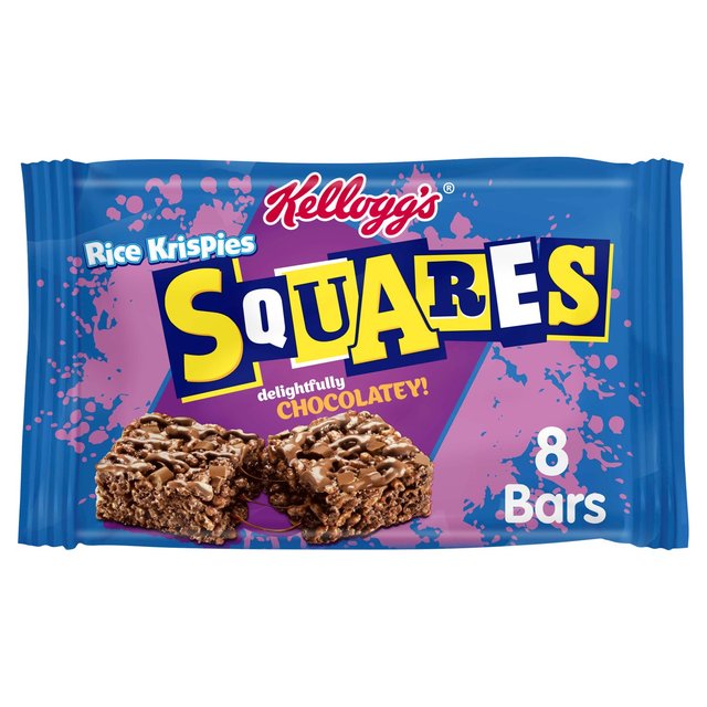 Kellogg's Squares Totally Chocolatey 8 x 34g Botiga