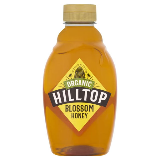 Hilltop Honey Organic Blossom Squeezy 340g Botiga