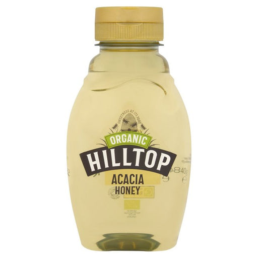 Hilltop Honey Organic Acacia Squeezy 340g Botiga