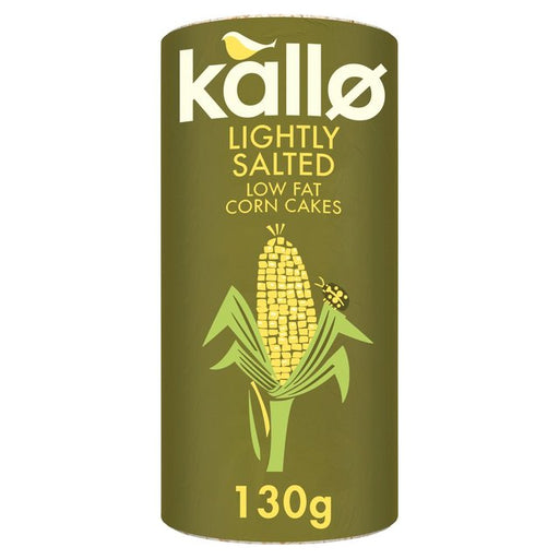 Kallo Lightly Salted Corn Cakes 130g Botiga