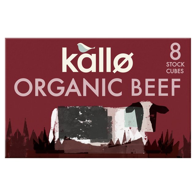 Kallo Organic Beef Stock Cubes 8 x 11g Botiga