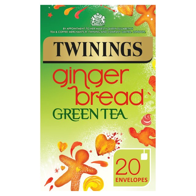 Twinings Ginger Bread Green Tea 20 per pack Botiga