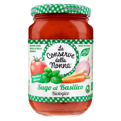 Le Conserve Della Nonna Organic Tomato & Basil Sauce 350g Botiga