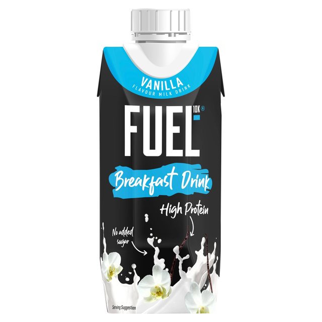 FUEL10K Vanilla Breakfast Drink 330ml Botiga