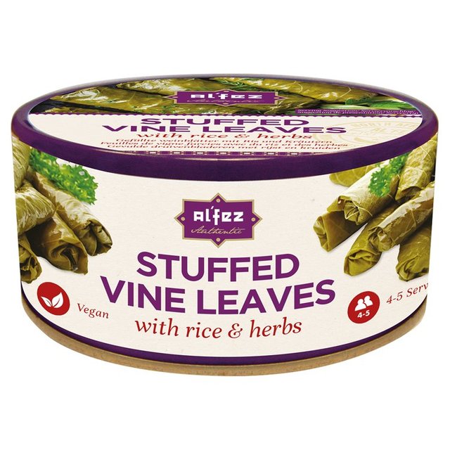 Al'Fez Stuffed Vine Leaves With Rice & Herbs 280g Botiga