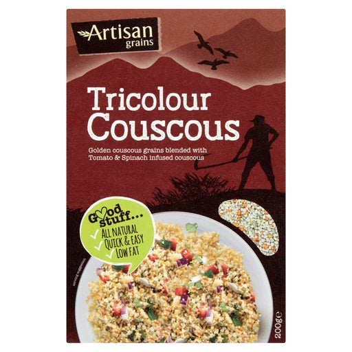 Artisan Grains Tricolour Couscous 200g Botiga