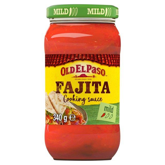Old El Paso Smoky BBQ Fajita Cooking Sauce 340g Botiga