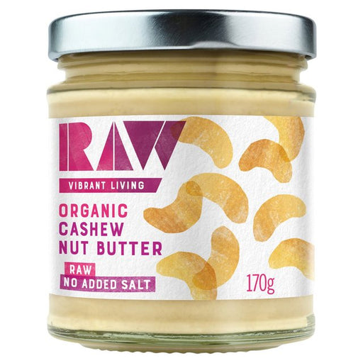 Raw Health Organic Cashew Nut Butter 170g Botiga