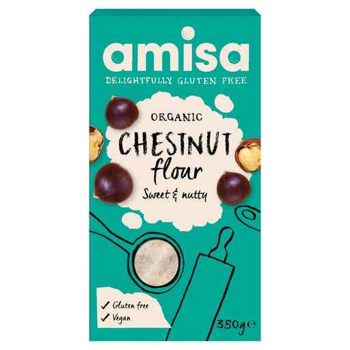 Amisa Organic Gluten Free Chestnut Flour 350g Botiga