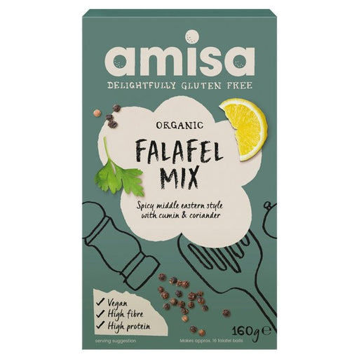 Amisa Organic Gluten Free Falafel Mix 160g Botiga