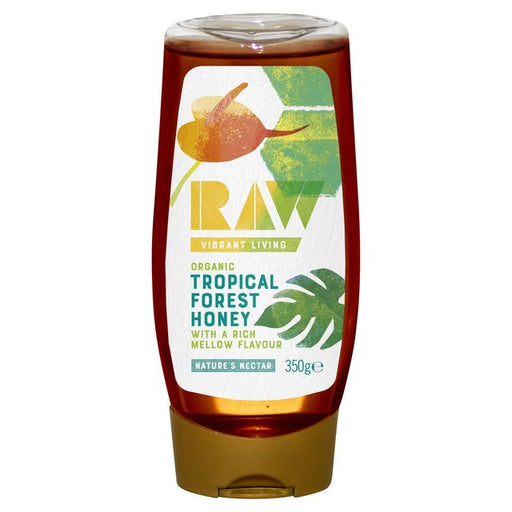Raw Health Organic Tropical Forest Honey 350g Botiga