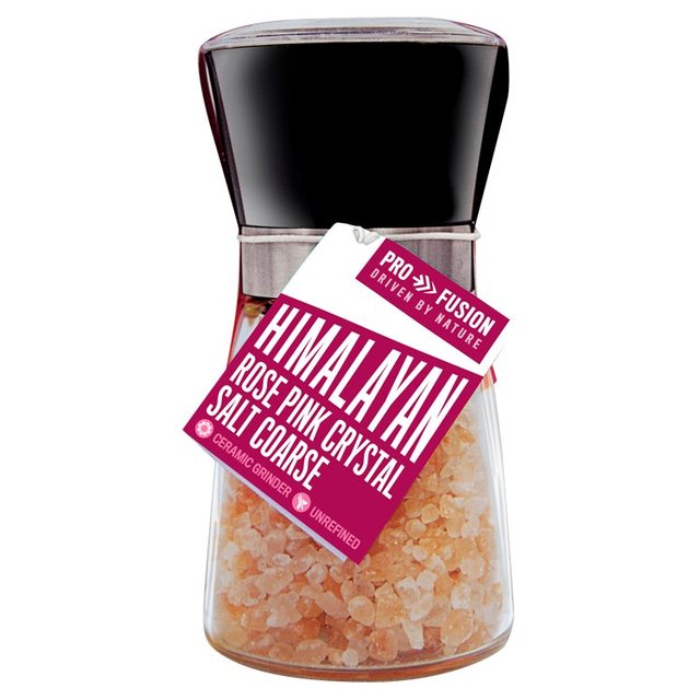 Profusion Himalayan Rose Pink Crystal Salt Coarse MIll 200g Botiga