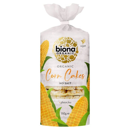 Biona Organic Corn Cakes No Salt 110g Botiga