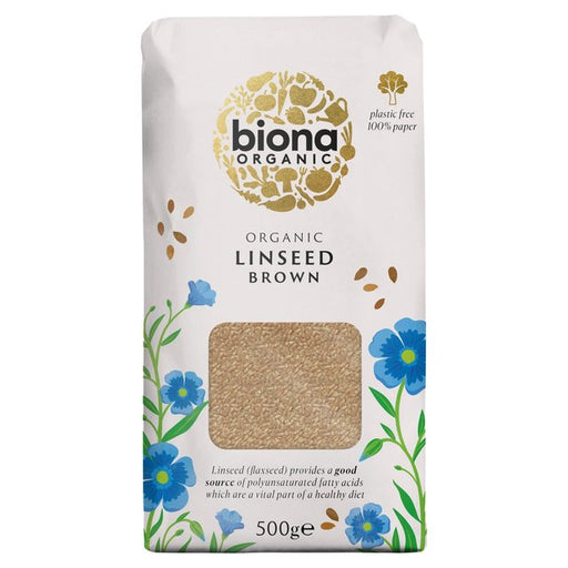 Biona Organic Linseed Brown 500g Botiga