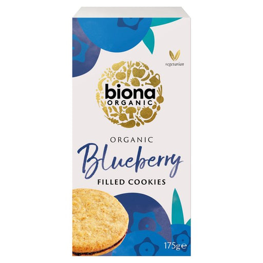 Biona Organic Blueberry Cookies 175g Botiga