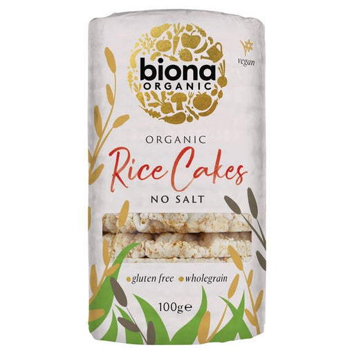 Biona Organic Rice Cakes No Salt 100g Botiga