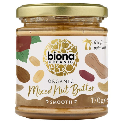 Biona Organic Mixed Nut Butter 170g Botiga