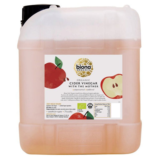 Biona Organic Cider Vinegar With The Mother 5L Botiga