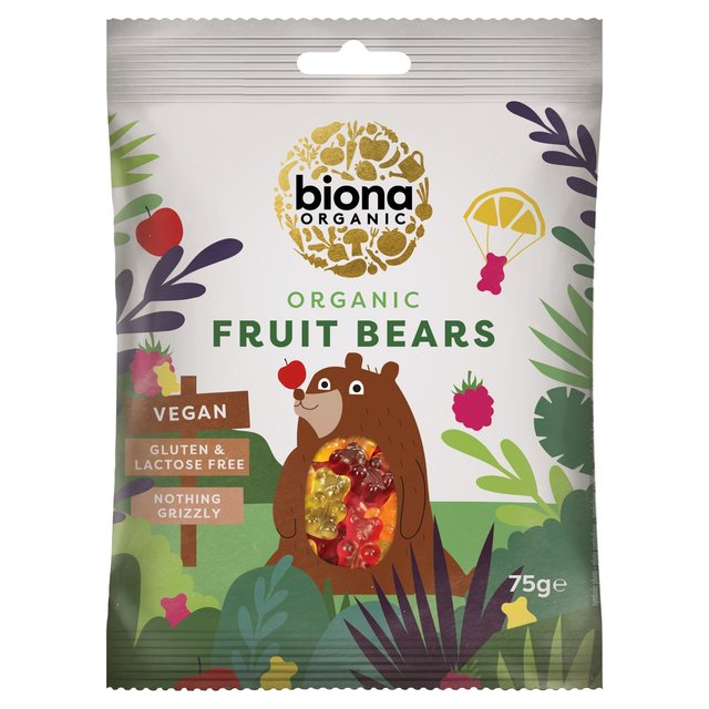 Biona Organic Mini Fruit Bears 75g Botiga