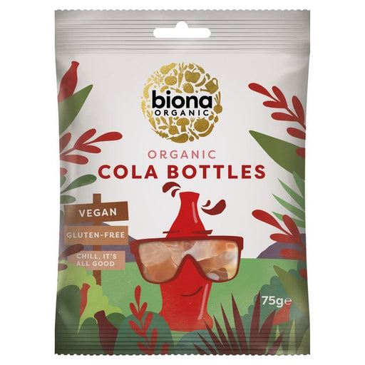 Biona Organic Cool Cola Bottles 75g Botiga