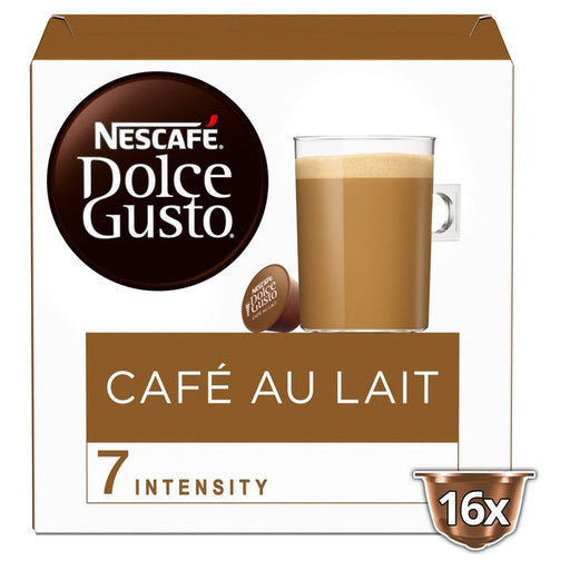Nescafe Dolce Gusto Cafe Au Lait Pods 16 per pack Botiga