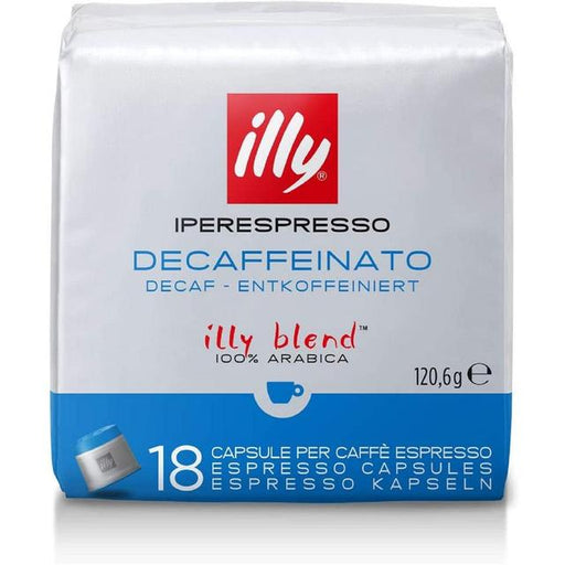 illy Iperespresso Decaf Capsules 18 per pack Botiga