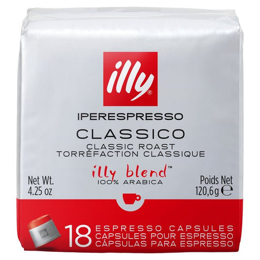 illy Iperespresso Classic Capsules 18 per pack Botiga