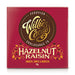 Willie's Cacao Dark Chocolate with Hazelnut & Raisin 50g Botiga