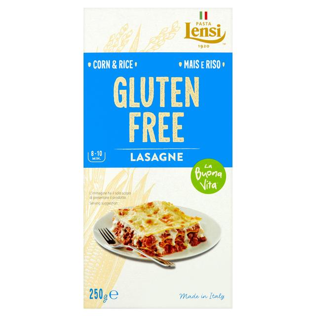 Lensi La Buona Vita Gluten Free Lasagne Sheets 250g Botiga