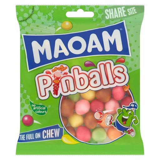 Maoam Pinballs Chewy Sweets Sharing Bag 140g Botiga