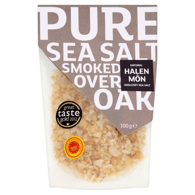 Halen Mon Oak Smoked Sea Salt PDO 100g Botiga