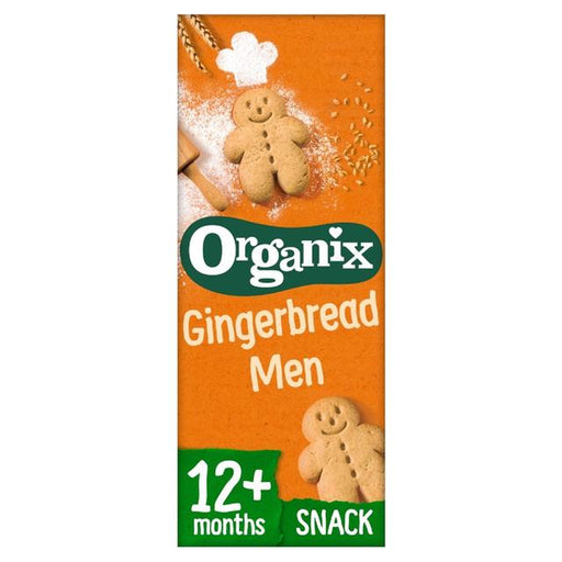 Organix Mini Organic Gingerbread Men, 12 mths+ 135g Botiga