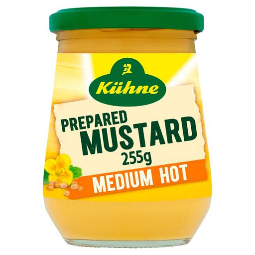 Kuhne Medium Hot German Mustard 250ml Botiga