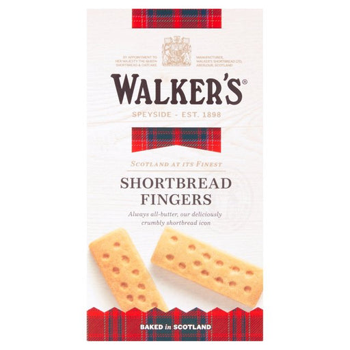 Walkers Pure Butter Shortbread Fingers 160g Botiga