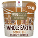 Whole Earth Smooth Peanut Butter 1kg Botiga