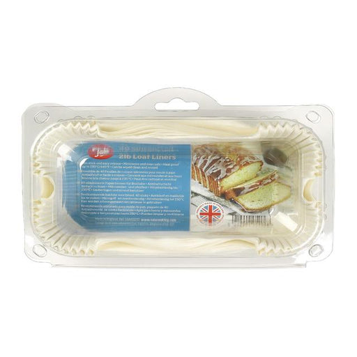 Tala 30 Non-stick Loaf Baking Tin Liners 2lb 40 per pack Botiga