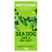 Montezuma's Sea Dog Lime & Sea Salt Dark Chocolate Bar 90g Botiga