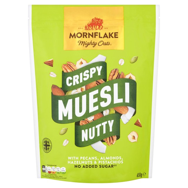 Mornflake Extra Crispy Notoriously Nutty Muesli 650g Botiga