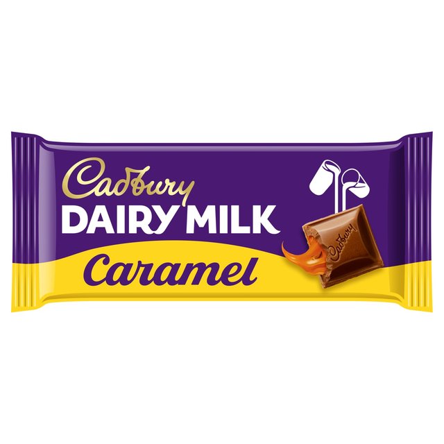 Cadbury Dairy Milk Caramel Chocolate Bar 120g Botiga