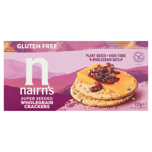 Nairn's Gluten Free Seeded Cracker 137g Botiga